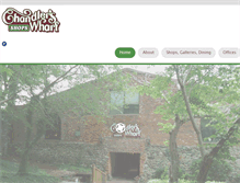 Tablet Screenshot of chandlerswharfshops.com